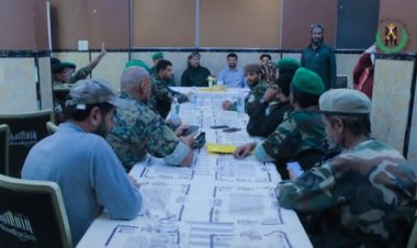 قوات الحزام تختتم دورة تدريبية على لغة الإشارة