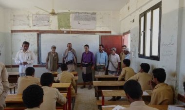 شبوة.. رئيس تنفيذية انتقالي بيحان يتفقد سير الاختبارات والدراسة في المديرية