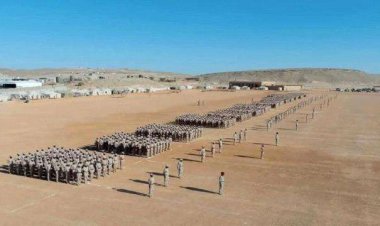 عرض عسكري في تدشين حفل تخرج دفعة جديدة من القوات الجنوبية بشبوة   