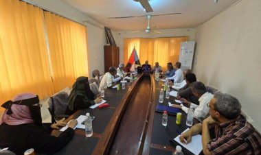 الدكتور الجوبعي يترأس اجتماعًا استثنائياً بمنسقيات الانتقالي في كليات جامعة عدن