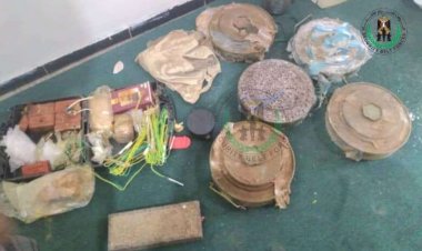 قوات الحزام الأمني تضبط عبوات وأحزمة ناسفة غرب محافظة لحج