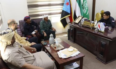 رئيس تنفيذية انتقالي حضرموت يطلع على أحوال مديرية حجر