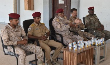 رئيس شعبة التوجيه المعنوي بالمنطقة العسكرية الثانية يلقي محاضرة توعوية حول العقيدة العسكرية