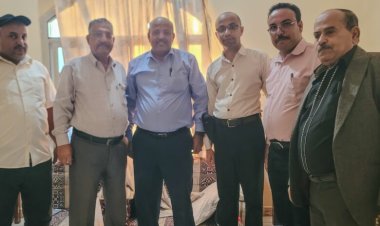 بتوجيه من الوزير السقطري .. وكيل وزارة الزراعة والري ينفذ نزولاً إلى مديرية حالمين