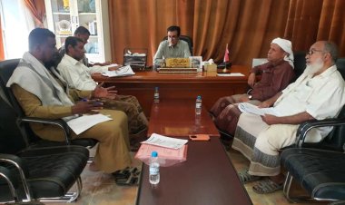 الهيئة الإدارية للمجلس المحلي بمديرية القطن تعقد اجتماعها الدوري الحادي عشر للعام 2024م.