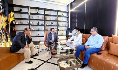 الوزير السقطري يبحث مع مستثمرين يمنيين وسعوديين مشاريع تطوير القطاع الزراعي