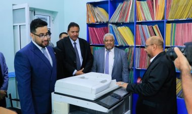 فريق التوعية السياسية بالمجلس الانتقالي يزور المركز الوطني لعلاج الأورام بوادي وصحراء حضرموت