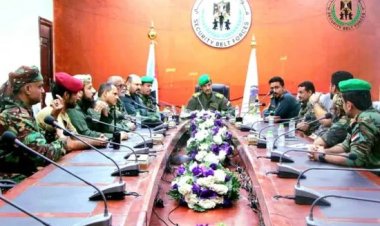 العميد الربيعي يثمن إنجازات قوات الحزام الأمني خلال العام الجاري في مكافحة الإرهاب والمخدرات والجريمة