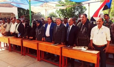 فريق التواصل وتعزيز الوعي السياسي يشيد بجهود اللجان المحلية في منطقة الكود بمحافظة أبين