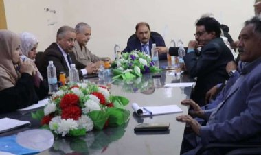 فريق التواصل وتعزيز الوعي السياسي يلتقي قيادة السلطة المحلية وانتقالي محافظة الضالع