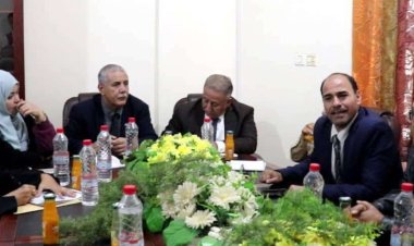 فريق التواصل وتعزيز الوعي السياسي يلتقي رئاسة جامعة خليج عدن وعمادة كليتي التربية والمجتمع بالضالع