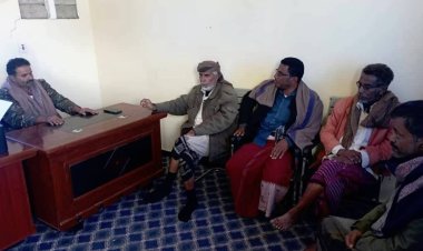 رئيس تنفيذية انتقالي الضليعة يلتقي مدير الأمن والشرطة بالمديرية