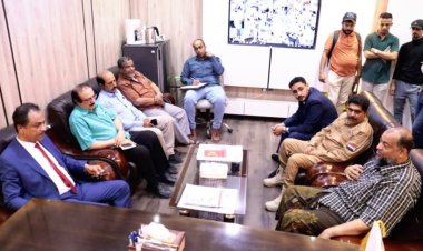 المكلا.. فريق التواصل وتعزيز الوعي السياسي يزور مؤسسة أمراض القلب الخيرية