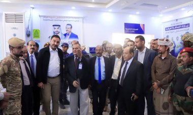 فريق التواصل بالمجلس الانتقالي يتفقد هيئة مستشفى شبوة والمركز الوطني لمختبرات الصحة العامة