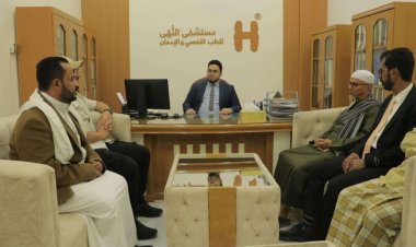 فريق التواصل بالمجلس الانتقالي يلتقي نائب مستشفى النُّهى للطب النفسي والإدمان بحضرموت