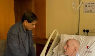 البحسني يطمئن على صحة الحكم النهدي في مستشفى بجدة