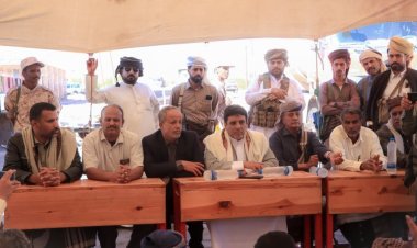 شبوة.. فريق التواصل بالمجلس الانتقالي يلتقي الشخصيات الاجتماعية والقبلية من قبيلة لقموش