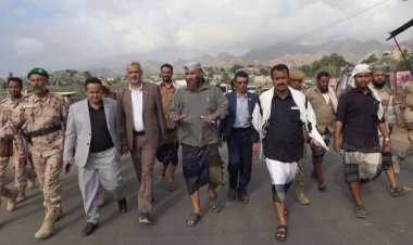 فريق التواصل بالمجلس الانتقالي يتفقد عددًا من المشاريع والمرافق الخدمية في مديرية طور الباحة