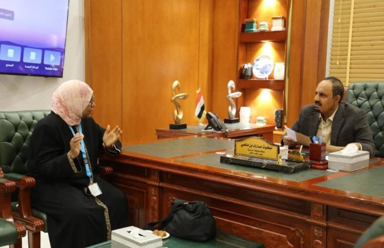 محافظ حضرموت يناقش تدخلات اليونسيف في مشاريع المياه والصحة والتغذية والحماية المجتمعية