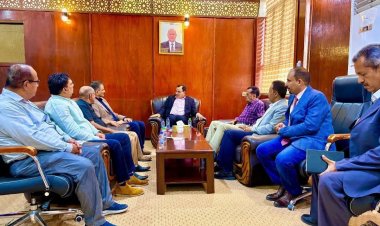 السقطري ولملس يناقشان الإجراءات للبدء بمشروع مركز الصادرات السمكية بعدن