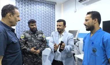 افتتاح المختبرات الطبية بمعسكر قوات حرس المنشآت في عدن