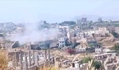 إصابة فتاة بقصف حوثي على منطقة العريش بمحافظة تعز اليمنية.