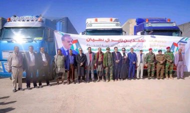 وصول دفعة أولى من ألواح المحطة الشمسية إلى شبوة