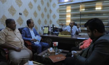 فريق التوعية السياسي في المجلس الانتقالي يعقد لقاءاً بمنسقية جامعة حضرموت