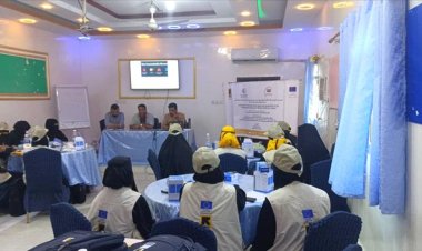 أبين.. اختتام دورة تدريبية لتطوير مهارات متطوعي اللجنة الدولية للإنقاذ في خنفر بتمويل من الاتحاد الأوروبي