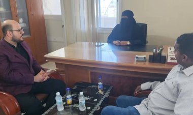 نائب رئيس تنفيذية انتقالي حضرموت يبحث مع مدير صندوق دعم الشباب أوجه التعاون لتمكين الشباب اقتصادياً