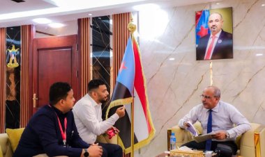 الكثيري يطّلع على التحضيرات الجارية لعقد مؤتمر عدن الأول لمكافحة الجريمة الإلكترونية