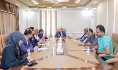 وزير النقل يطلع على إجراءات سير تنفيذ مشروع مركز الصيانة والهندسة الإقليمي بمطار عدن الدولي