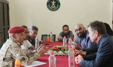 رئيس تنفيذية انتقالي الضالع يلتقي رئيسة بعثة الصليب الأحمر الدولي