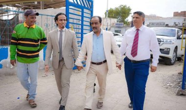 السقاف يفتتح مشروعين في القطاع الرياضي بمديرية خورمكسر