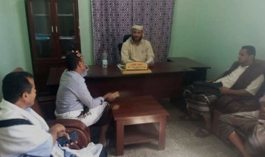 لحج.. رئيس تنفيذية انتقالي طور الباحه يلتقي مدير عام المديرية