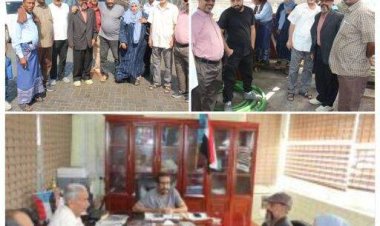 العاصمة عدن.. قيادة انتقالي المعلا تطلع على أوضاع رصيف الميناء