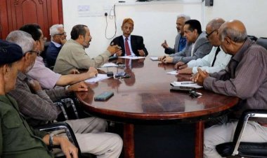 فريق التواصل بالمجلس الانتقالي يلتقي رئيس محكمة الاستئناف ورؤساء النيابات في لحج