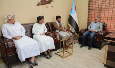 اليافعي يناقش مع قيادة اتحاد شباب الغد احتياجات تأهيل الإعلاميين في المهرة