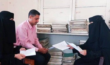 انتقالي أبين يناقش سُبل التعاون المشترك مع إدارة المختبرات المركزية وإدارة تنمية المرأة بالمحافظة