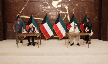 وزير الخارجية يبحث مع نظيره الكويتي العلاقات الثنائية ويوقعان مذكرتي تفاهم