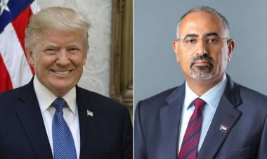 الرئيس الزُبيدي يُعزَّي الرئيس ترامب في ضحايا حادث تحطم الطائرتين في واشنطن