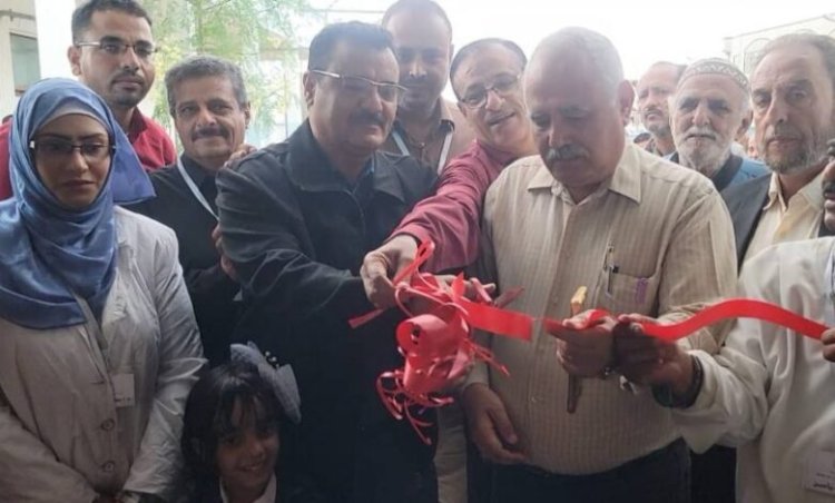 تدشين المخيم الطبي المجاني للأمراض المزمنة في منصورة عدن