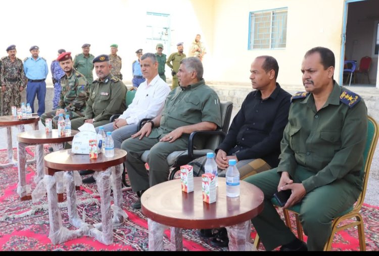 العميد المنهالي يشيد بيقظة وجاهزية رجال أمن غيل باوزير الأشداء ويكرّم المبرزين في عملهم خلال العام المنصرم