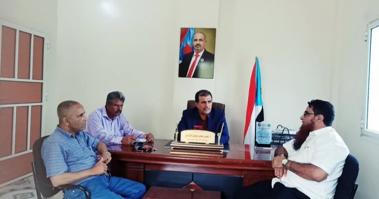 انتقالي أبين يطلع على التحديات التي تواجه القطاع الصحي بالمحافظة