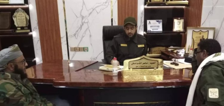 مدير أمن لحج يشدد على تعزيز الأمن وتنظيم الأسواق