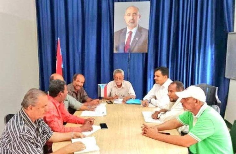 تنفيذية انتقالي دارسعد يناقش تقارير عمل الشؤون الاقتصادية والاجتماعية