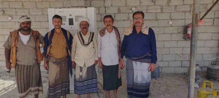 رئيس تنفيذية انتقالي شبوة يتفقد محطة الجنيدي للغاز المنزلي بمدينة عزان