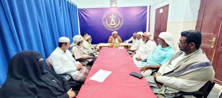 تنفيذية انتقالي تريم تعقد اجتماعها الدوري لشهر يناير