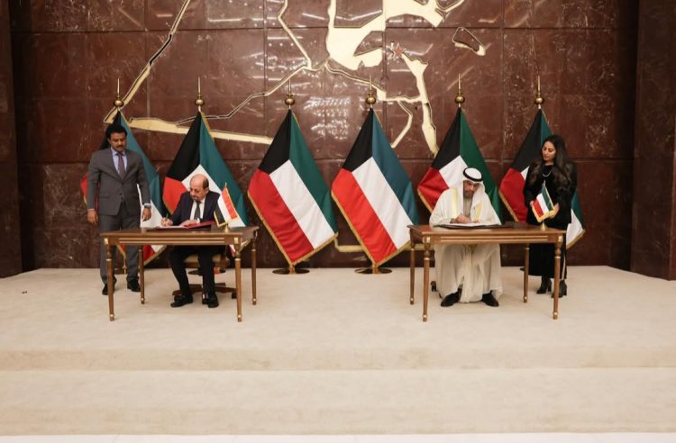 وزير الخارجية يبحث مع نظيره الكويتي العلاقات الثنائية ويوقعان مذكرتي تفاهم