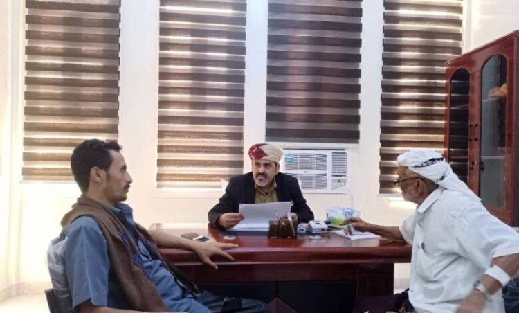 نائب رئيس الهيئة الاستشاريّة لشؤون الثأر والنزاعات القبلية يلتقي الاغبري والكعلولي بالعاصمة عدن